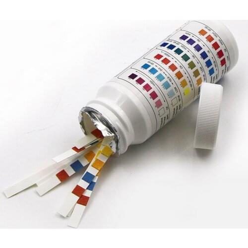 6 In 1 Swimming Pool Test Paper Residual Chlorine PH Value Total Alkalinity Test Paper SPA Aquarium Water Quality Test Paper