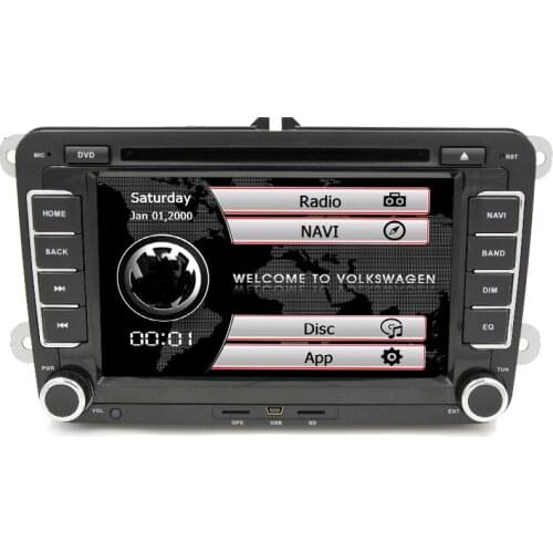 Playing Multimedia Player 2 Din Car DVD for VWW/Volkswagen/Golf / Polo/Tiguan / Passat/ b7/ b6 / SEAT / leon/ Skooda / Oc