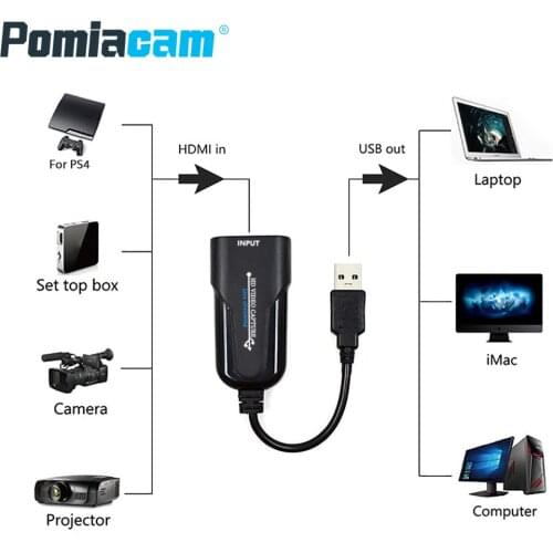 Hdmi capture to usb adapter USB3.0 TO HDMI Video Recorder. Record HDMI video to Computer by USB3.0 HDMI capture