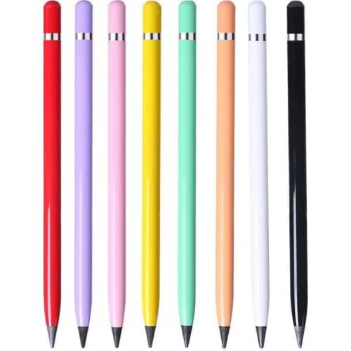 Black Tech No Ink Pencil Metal nib pen HB pencil school color pen Student writing pen Art pen kid Painting pen mechanical pencil