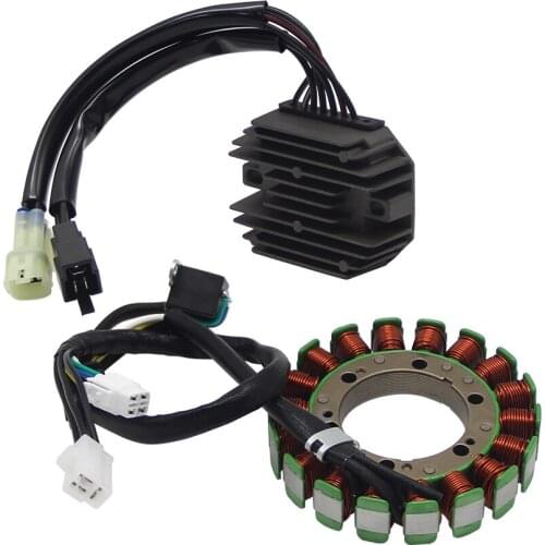 Motorcycle Stator Coil& Regulator Rectifier For Arctic Cat ATV 400 2X4 4X4 Fis Automatic Transmission VP Manual TBX TRV 3430-053