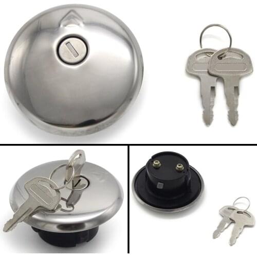 Motorcycle Fuel Gas Tank Cap Cover Lock Set For Suzuki GN125 GN250 GT250EX X7 GS250T GN400T GN400X GS450E GS450L 44200-30830