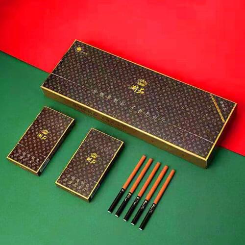 New Arrival Chocolate Cigar Thin Branch Tea Smoke Good Smoking Non-tobacco Healthy Tea Cigarette