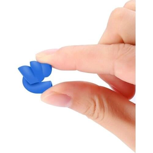 Spiral Convenient Silicone Ear Plugs Anti Noise Snoring Comfortable For Sleeping Noise Reduction Accessory Earplugs
