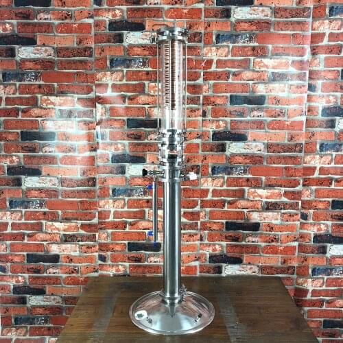 3" 76mm Flange OD91mm Rectification column , Distillation, Moonshine still