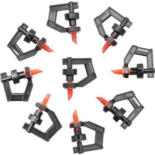 300 Pcs 360 Degree Rotating Refraction Sprinklers G Type Water Saving Atomizing Nozzle Garden Irrigation Lawn