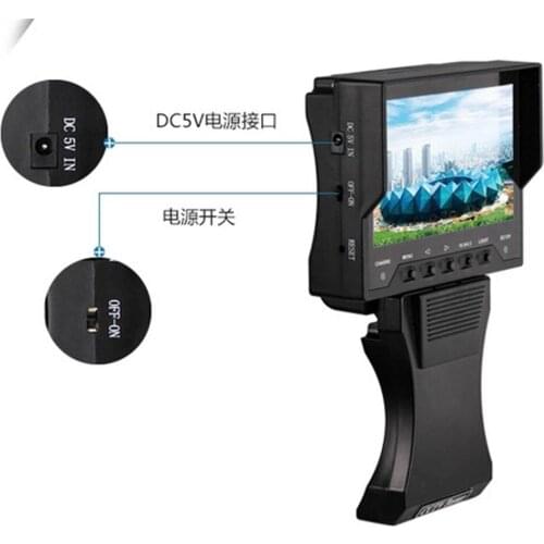 4.3 Inch CCTV Tester For CCTV Camera Wrist Type