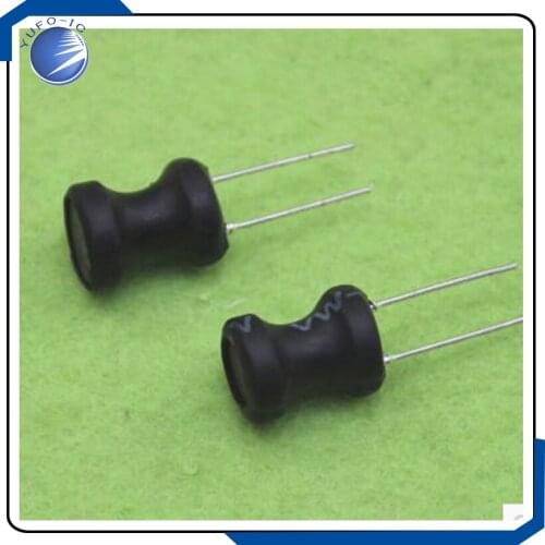 5pcs/LOT 9*12mm 100UH inductor magnetic core inductance dip 9*12 magnetic inductors coil wire winding 9X12MM 100 uh