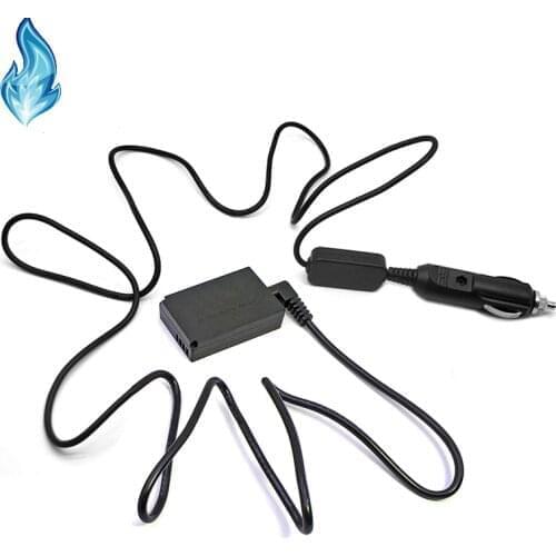 DC Car Adapter CA PS700 with ACK-E12 DR-E12 LP-E12 Battery Coupler for Canon Cameras EOS-M EOS M M2 M10 and M50