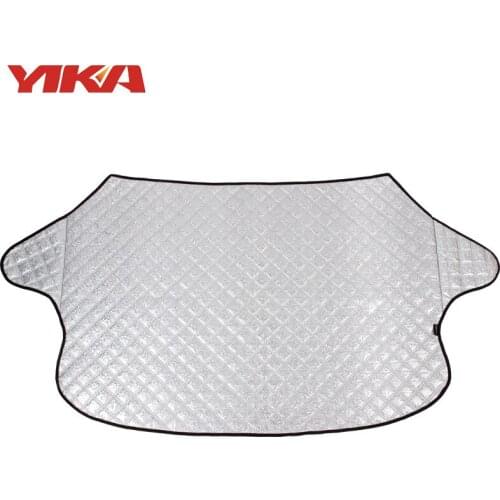 Car sunshade front bumper thick sunscreen insulation folding sun block glass cover