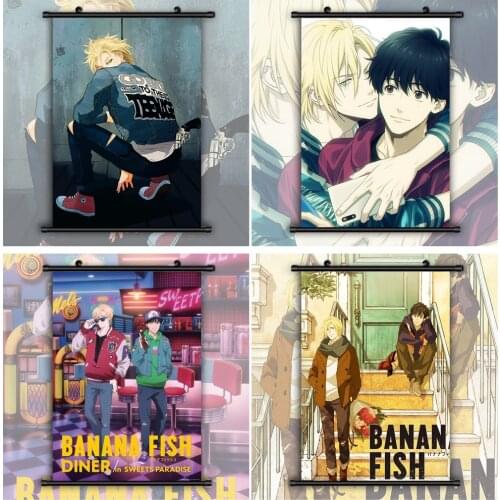 Banana Fish Ash Lynx Anime Manga Wall Poster Scroll Home Decoration Wall Art