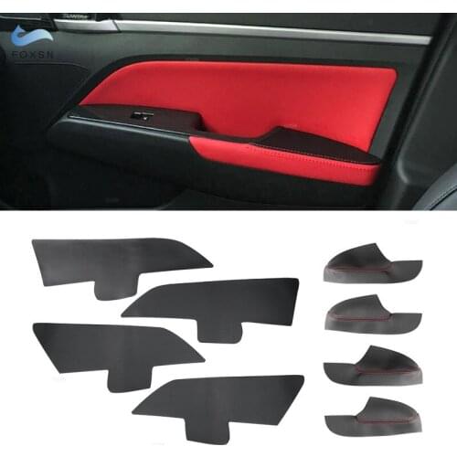 For Audi BMW Mazda VW 4pcs Reflective Sticker Door Open Warning Safety Anti Collision Trim Edge Scratch Covers Protector Strips