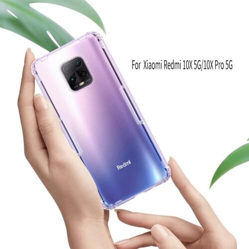 For Xiaomi Redmi 10X 5G Case Nillkin Soft Nature TPU Case Thin Silicon Clear Cover for Xiaomi Redmi 10X Pro 5G