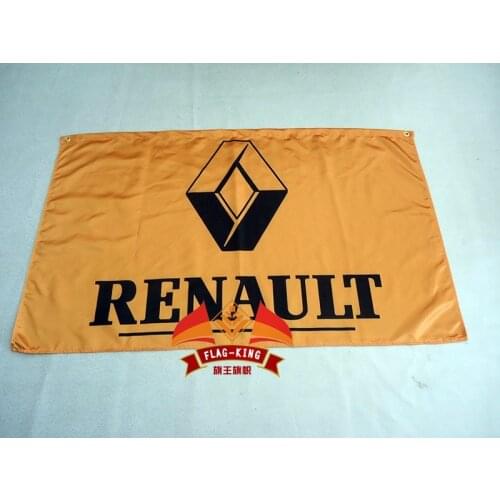 3x5FT renault Flag ,renault racing 90*150CM polyester banner