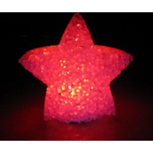 Toy plastic Colorful Light Crystal Star Led Gifts Unisex Movie & Tv Toy Plastic Electronic 2020