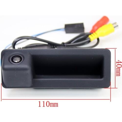 CCD HD Trunk Handle Car Rear View Camera for BMW E60 E61 E70 E71 E72 E82 E88 E84 E90 E91 E92 E93 X1 X5 Parking Backup Camera