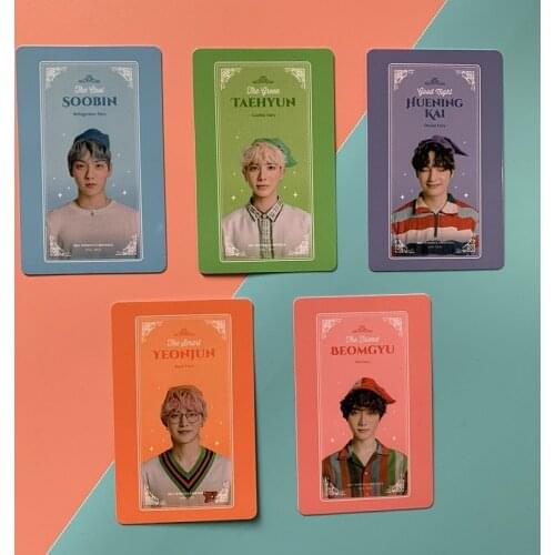KPOP TXT Combination 2021 SEASON’S GREETINGS Peripheral Random Cards LOMO Cards Postcards Small Cards On Sale