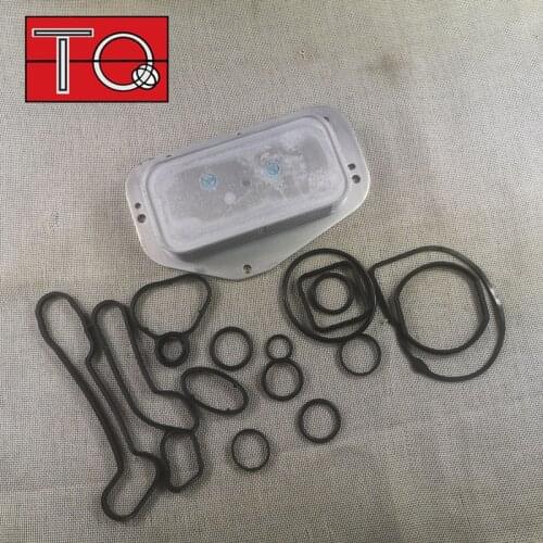 Oil Cooler, engine oil for Cruze orlando Sonic croma Aveo 5 G3 OPEL Astra Zafira Signum Vectra 55571687 55355603