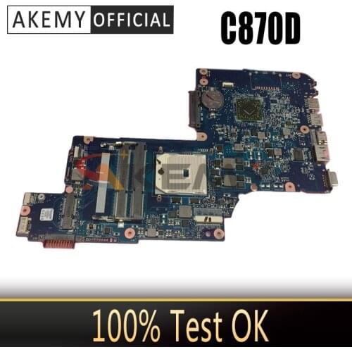 H000038910 H00043580 For For Toshiba Satellite C870D C875D L870D L875D Laptop Motherboard PLAC/CSAC UMA MAIN BOARD 100% Working