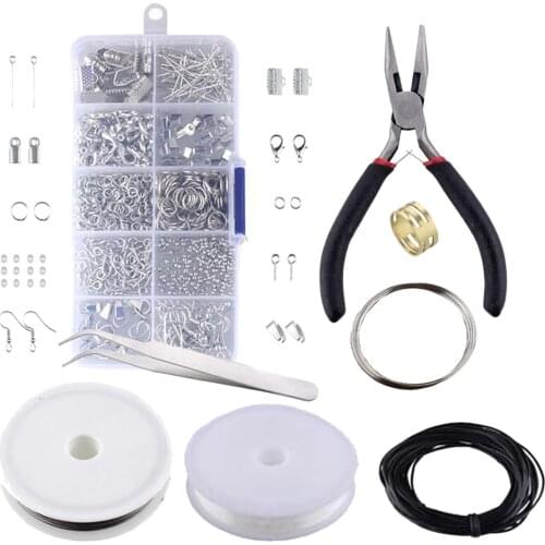 Ribbon Ends Jump Set DIY Jewelry Making Basic Jewelry Craft with Tool