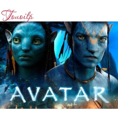 Touoilp 5D DIY Avatar square&round 5d Diamond Painting Cross Stitch Mosaic Rhinestone Decor crafts Children gifts