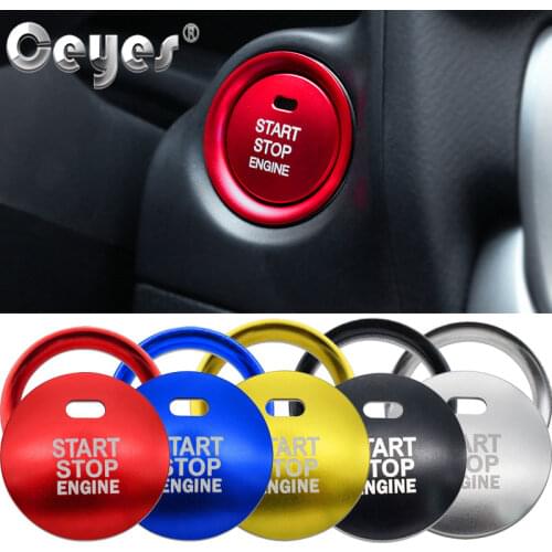 Car Styling Stickers For Mazda 3 BM BN 6 GJ1 GL CX4 CX5 CX 5 Axela Push Engine Start Stop Button Ring Cover Cap Accessories