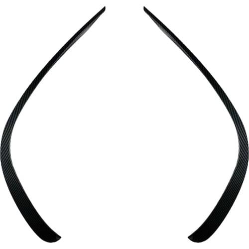 For Mercedes Benz CLS Class C257 2018+ AMG Line Front Bumper Fender Stickers Trim Cover Accessories Car Styling