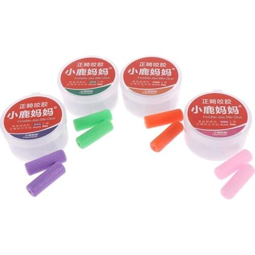 New Arriva 2pcs/lot Tooth Chew Aligners for Tooth Aligner Chewies Aligners Tray Seaters Purple Grape Taste