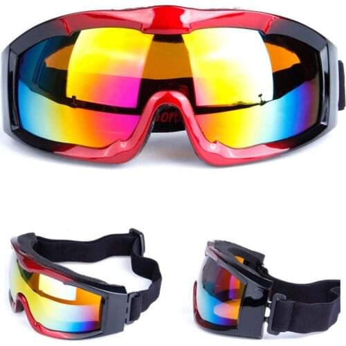 1pcs Winter Windproof Skiing Glasses Goggles Outdoor Sports cs Glasses Ski Goggles Dustproof Moto Cycling Sunglasses