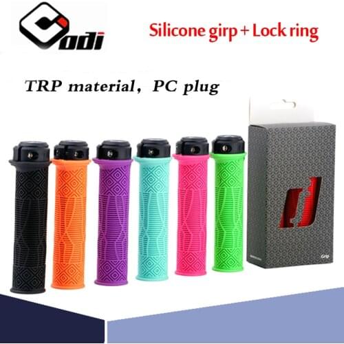 Odi bicycle grips silicone bicycle handlebar cover grips waterproof mountain bike handle grip free pc plug MTB part