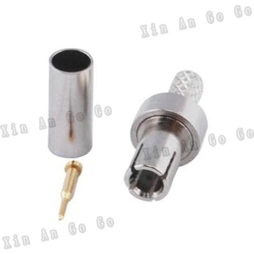 Wholesale 100PCS TS-9 Crimp Plug Straight connector for Novatel Wireless MC727,Sierra Wireless 597/885 Free shipping