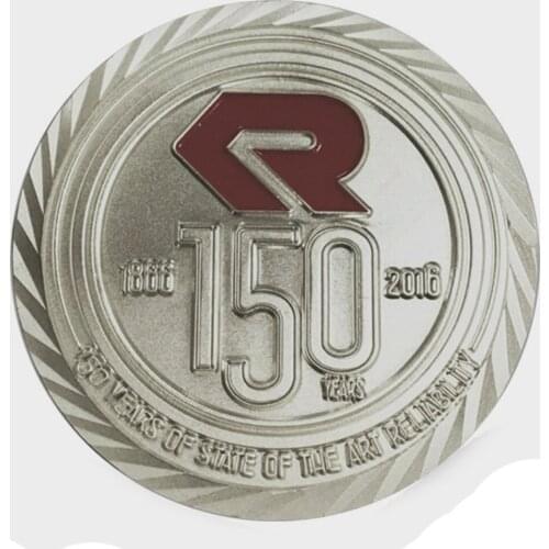 Wholesale Customized 3D Silver Coin Factory Outlet Plating Metal Silver Coin