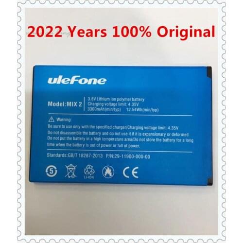 Original ulefone mix 2 phone battery 3300mah 3.8V for Ulefone Mix 2 5.7 inch Phone MTK6737 Quad Core + Tracking Number