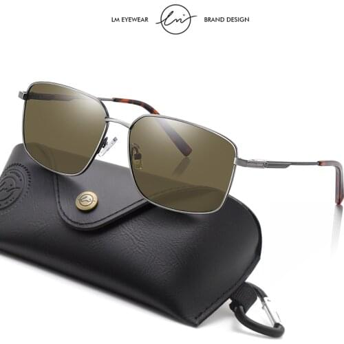 LM 2021 Polarized Sunglasses Men Women New Fashion Ocena Lens Sun Glasses With Accessories Unisex Driving Goggles oculos de sol