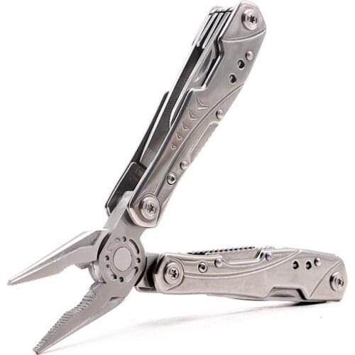 Portable Pocket Multi Tool Stainless Steel Multi Tool Pliers Screwdriver Outdoor Survival Camping Hunting and Hiking