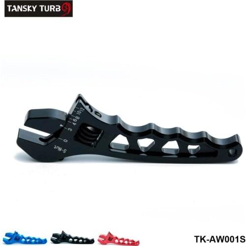 3AN-12AN Adjustable AN Wrench Hose Fitting Tool Aluminum Anodized Spanner TK-AW001S