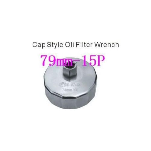 BESTIR taiwan made excellent 79mm-15P steel Oil Filter Wrench Socket Tool auto repair tools NO.07469 freeship