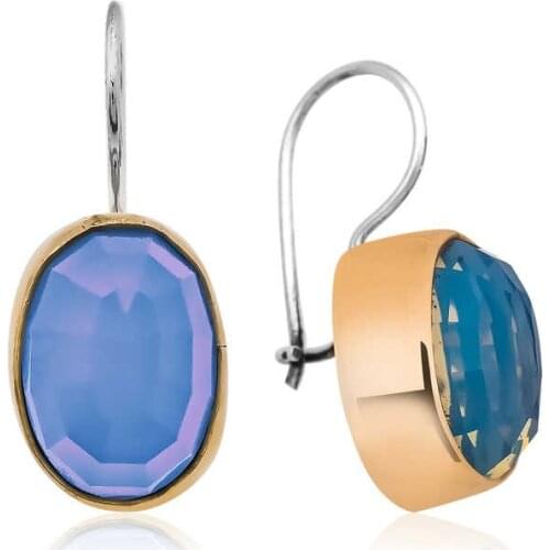 Tevuli 925 Sterling Silver Authentic Moonstone Earrings