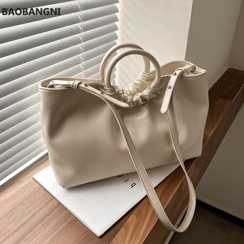 Large-Capacity Bag Handbags Womens Bag New Style Fashion All-Match Simple Shoulder Bag Tote Bag