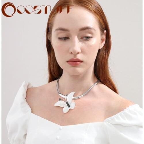 Womans Butterfly Neck Choker Necklaces&Pendants Fashion Statement Decoration Accessory Women Accessories Valentines Day Gifts