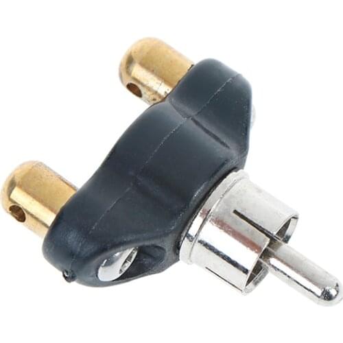 1PCS Tattoo Gun Supplies Professional RCA Tattoo Clip Cord Alloy Conversion Head For Tattoo Machine Power Accessories