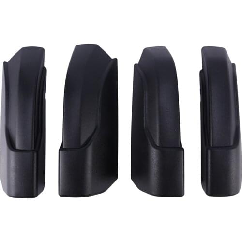 4Pcs/Set Black ABS Car Roof Rack Cover Rail End Shell Protect for Honda Pilot 2009-2015