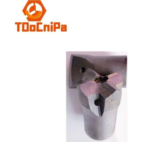 5 pcs/lot Cross alloy drill bit pneumatic drill bit tunnel excavation rock drill bit for tunneling engineering and stonework
