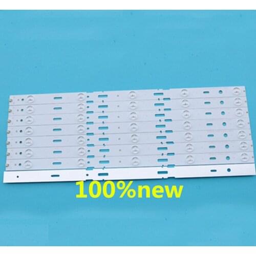 8pieces 5LED 428mm LED Backlight strip for TV 40VLE6520BL SAMSUNG_2013ARC40_3228N1 40-LB-M520 40VLE4421BF