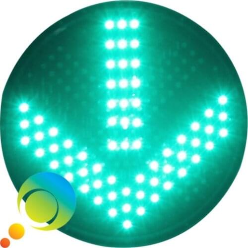 AC85-265V CE RoHS approved 12 inch red cross green arrow traffic light replacement