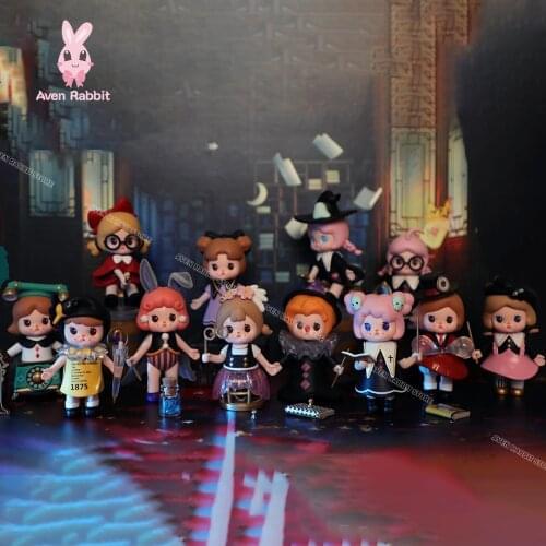 Blind Box Toys Amelie Magic School Blind Box Guess Bag Caja Ciega Blind Bag Toys for Girl Anime Figures Cute Model Birthday Gift