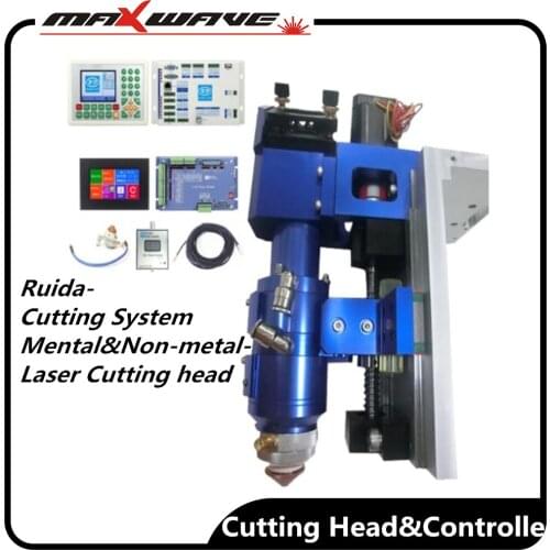 Ruida Automatic Feeder CO2 Cutting System Metal and Non Metal Cutting Head for Laser Machine controller, sensor motor and driver