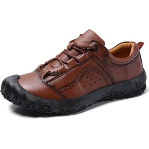 Big Size 48 Leather Shoes Men Fashion Sneakers Men Shoes Casual Comfort Loafers Handmade Sewing Footwear