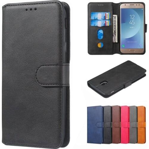 For Samsung Galaxy J3 Pro 2017 J330 Cover Case Luxury Vintage Magnetic Flip Wallet Leather Phone Case For Samsung j3pro j 3 Etui