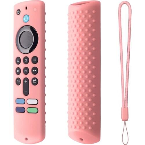 TV Remote Control Cover Protective Case For Amazon Fire TV Stick 3rd Gen 2021 Controller Non-slip Silicone Remote Control Case